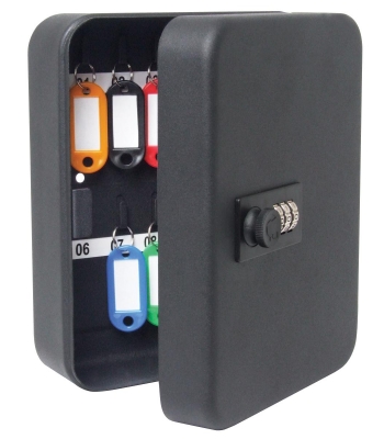 Sterling 36 Hook Combination Key Cabinet - Code KC36C