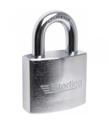 Sterling 50mm Solid Steel Padlock Clampack - Code SSP152