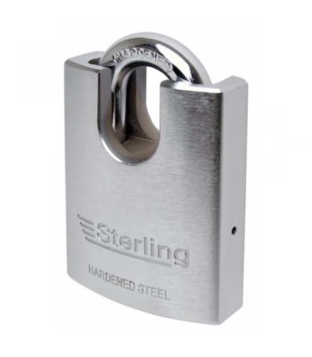 Sterling 50mm Solid Steel C/S Padlock Clampack - Code SSP152C