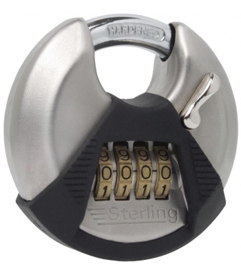 Sterling Security Products Padlock 70mm Disc Combination - Code CPL170B