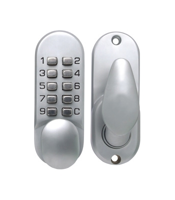 Sterling Compact Digital Door Lock - Satin Chrome - Code S2200V