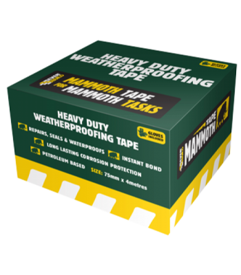 Everbuild Mammoth Heavy Duty Weatherproofing Tape 50mm - Box Qty 12