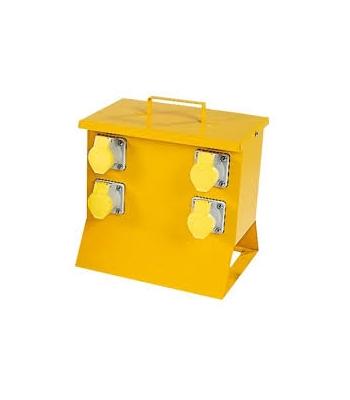 Defender E13115 - 4 Way 110v MCB Protected Distribution Unit