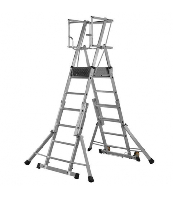 Youngman Teleguard Step 4-6 Tread Platform Ladder 31651500