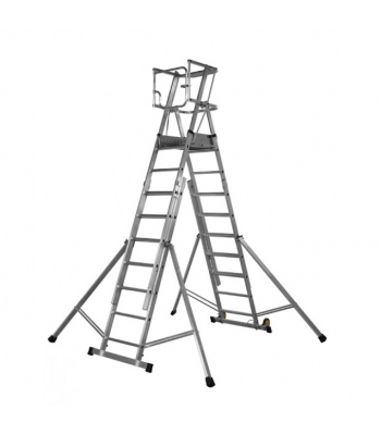 Youngman Teleguard Telescopic Platform Ladder - 7-9 Rung 31751500