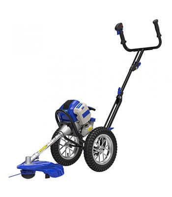 Hyundai HYWT5080 51cc Petrol Wheeled Grass Trimmer inc Safety Kit