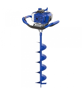 Hyundai HYEA5080 51 cc Petrol Earth Auger (includes safety kit and 3 drills - 100mm, 150mm and 200mm)