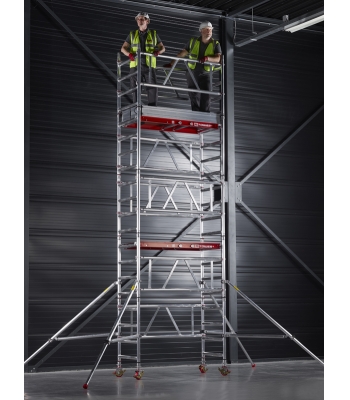 PopUp MiTOWER Plus Two Man Scaffold Tower: Working Heights 4m, 5m, 6m, 7m or 8m