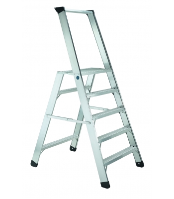 Zarges Z500 Seventec RC Single Sided Work Platform - 3 Rung - 0.66 Metre Platform - Code: 40233