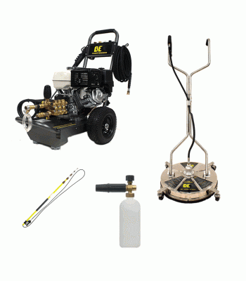 BE Pressure B4013HGS Pressure Washer Package Deal