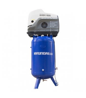 Hyundai HY3/300SSV Low Noise 270L 10.6CFM Direct Drive Vertical Screw Air Compressor