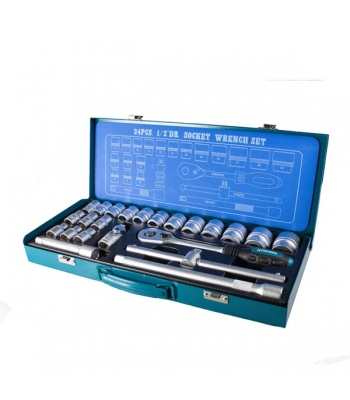 Hyundai 24pcs Universal Square Drive Socket Set K24