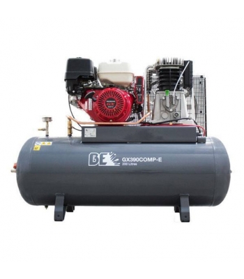 BE Pressure Honda GX390 200L Petrol Air Compressor GX390COMP-E