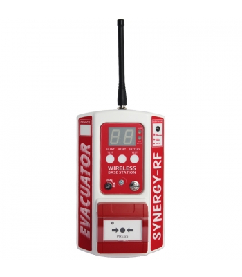 Evacuator Wireless Synergy RF Base Station Site Alarm - FMCEVASYNBS
