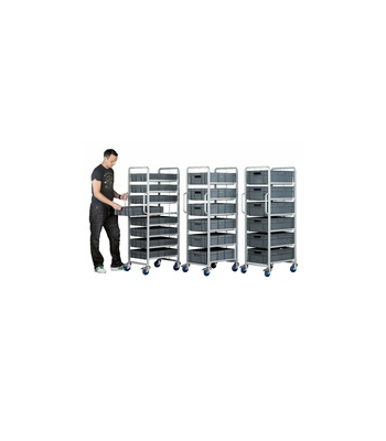 Barton Storage Euro Container Tray Trolleys - ECT