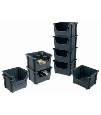 Barton Storage Topstore - Space Bin Containers - Pack of 5 - E54SB-5