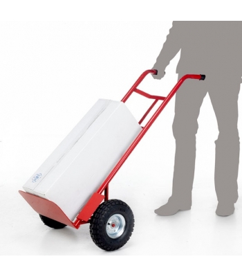 Barton Storage Toptruck - Pneumatic Tyre Standard Sack Truck - 150Kg Capacity - PTST