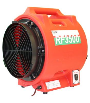 EBAC RF3500 Power Ventilator - available in 110v or 240v