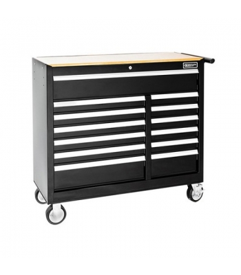 Britool Expert E010235B Roller Cabinet 13 Drawer Wide - Black - Code E010235B