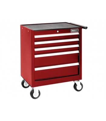 Britool Expert Roller Cabinet 5 Drawer - Red/Black - Code E010229B