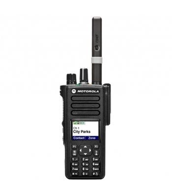 Motorola DP4800 Portable Two-Way Radio - includes charger
