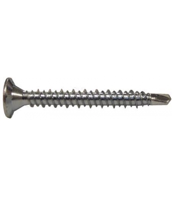 Evolution 4.8 x 42mm Stainless Steel + Bi-Metal Hi-Lo Thread Self Drilling Drywall Screws Qty 200 - Code BMDW4.8-42