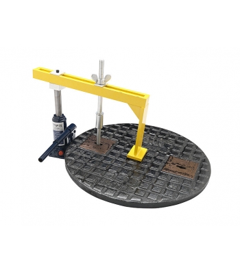 Dad Machining Universal 1.5 Ton Manhole Cover Seal Breaker with 8 Screw in Tips