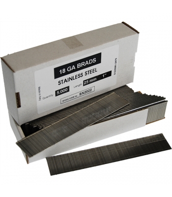 Ace & K 18 Gauge Stainless Steel Brad Nails 20mm to 50mm