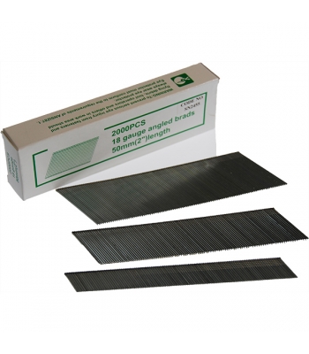 Ace & K 18 Gauge Galvanised Angled Brad Nails 20mm to 50mm