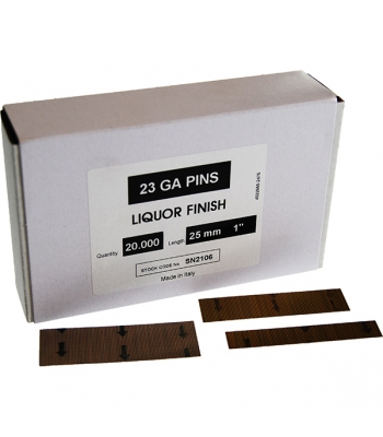 Ace & K 23 Gauge Galvanised Headless Pins 12mm to 40mm - 20000