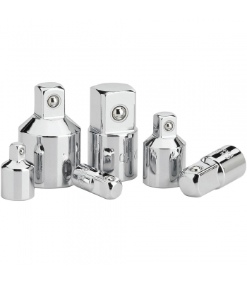 Clarke PRO346 6 Piece Chrome Vanadium Socket Adaptor Set