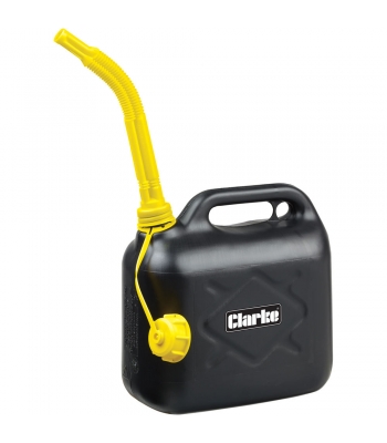 Clarke BPJ5L 5 Litre Black Plastic Fuel Can