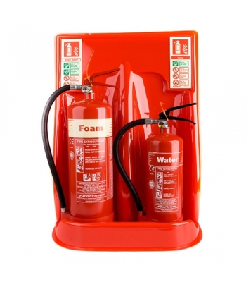 Evacuator Universal Economy Fire Extinguisher Stand - Double - FMCUNI2