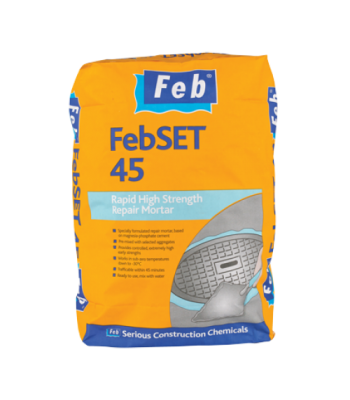 FEBSET 45 - Rapid High Strength Repair Mortar 25kg