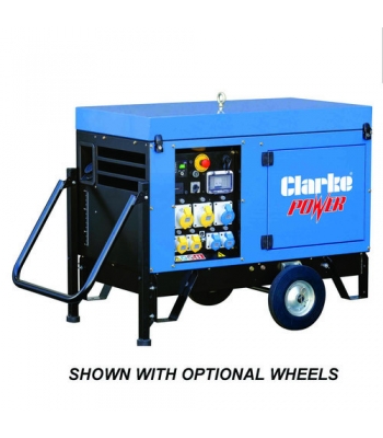 Clarke KC10 11KVA Dual Voltage Canopied Generator - KC10