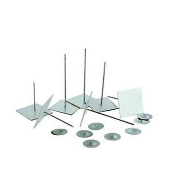 Hough AH267 Self Adhesive Metal Insulation Pins - 110mm (per 500)