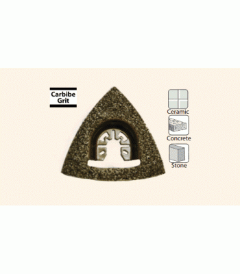 SureBuild UK Carbide Grit Delta Rasp 80mm - Code SBM0020