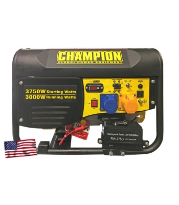 Champion CPG4000E1 3500 Watt Petrol Generator UK with Electric Start