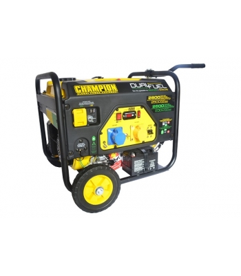 Champion CPG3500E2-DF 3000 Watt Dual Fuel Generator with Electric Start 120v/240v