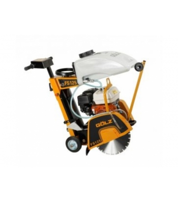 Golz FS125 Petrol Floor Saw - includes foc 300mm Concrete Diamond Blade