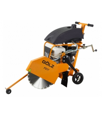 Golz FS17 Petrol Floor Saw - includes foc CS30 450mm Concrete Diamond Blade