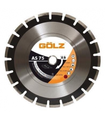 Golz AS75 350mm Asphalt Premium - Laser Welded Diamond Blade