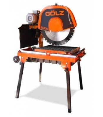 Golz BS600-E Powerful and Robust Compact Block Saw - 240v/400v