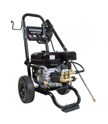Hyundai HYW3100P 2800psi 212cc Petrol Pressure Washer inc 4 Stroke Petrol Engine, Quick Release Nozzles, Trigger Gun, Lance, 10m Hose, Italian AR Axial Pump + Brass Head