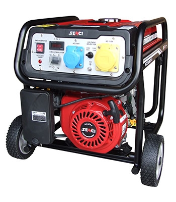 Senci SC3250W-II Petrol Generator with Wheel Kit