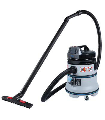 MAXVAC DURA DV-35MB 110v/240v M-Class Vacuum with PTO & Manual Filter-Clean, Complete Accessories Set
