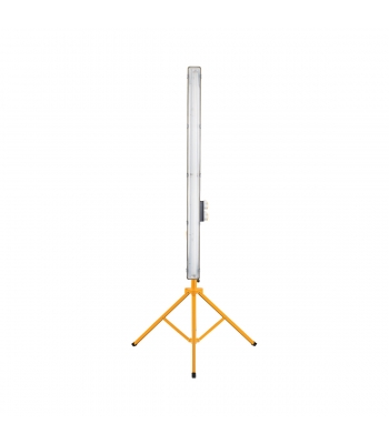 Defender 5ft Fluorescent Work Light with Folding Tripod + PTP 110v 58W - E709173