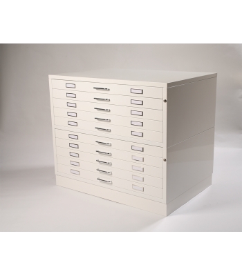 Vistaplan Metal Planchest - 5 or 10 drawer option