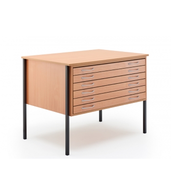 Vistaplan Economy Planchest 6 or 8 Drawer