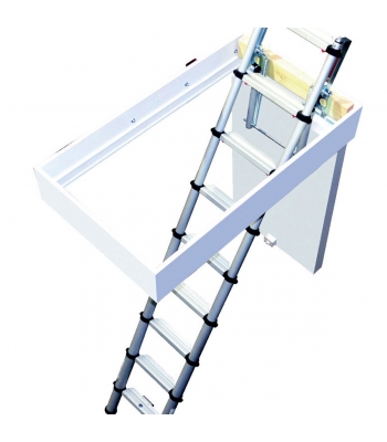Werner 30100100 Telescopic Loft Ladder 2.9m